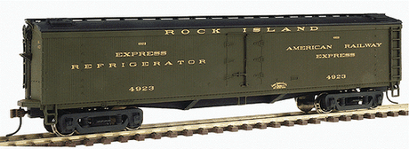 Walthers 932-5478 50' GACX Wood Express Reefer w/GSC Trucks - Rock Island #4923 HO Scale