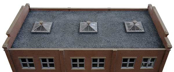 502 Walthers  Roof Texture - Gray (Scale=HO) Cornerstone Part#933-502