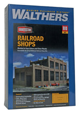 2970 Walthers Railroad Shop (HO Scale) Cornerstone Part# 933-2970