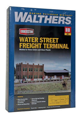 3009 Walthers Water Street Freight Terminal (Scale=HO) Cornerstone Part#933-3009
