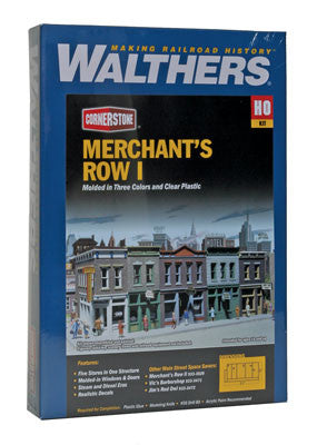 3028 Walthers Merchant's Row I (Scale=HO) Cornerstone Part#933-3028