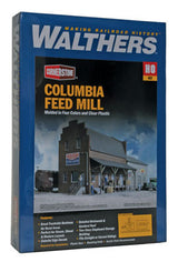 3090 WalthersColumbia Feed Mill (Scale=HO) Cornerstone Part#933-3090