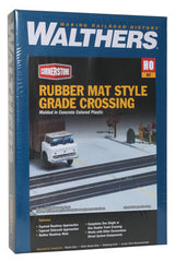 3137 Walthers Grade Crossing Rubber Mat(Scale=HO) Cornerstone Part#933-3137 Grade Crossing Rubber Mat
