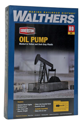 3170 Walthers  Walking Beam-Horse Head Oil Pump w/o Motor (Scale=HO) Cornerstone Part#933-3170