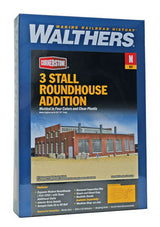 3261 Walthers  Modern Roundhouse Add-On Stall (N Scale) Cornerstone Part# 933-3261