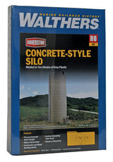 3332 Walthers Concrete-Style Silo (Scale=HO) Cornerstone Part#933-3132