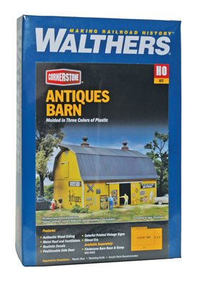 3339 Walthers Antiques Barn (Scale=HO) Cornerstone Part#933-3130