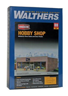 3475 Walthers Hobby Shop (Scale=HO) Cornerstone Part#933-3475