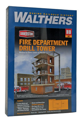 Walthers 933-3766 Fire Department Drill Tower  (Scale=HO) Cornerstone Part#933-3766