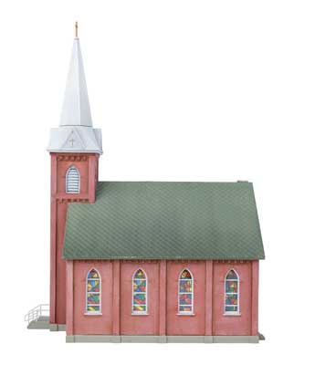 Walthers 933-3858 Brick Church N Scale Kit