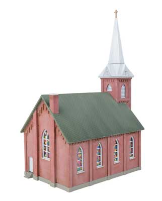 Walthers 933-3858 Brick Church N Scale Kit