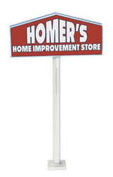 Walthers 933-4119 Hardware and Lumber Store HO Scale