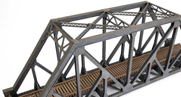 Walthers 933-4511 97' Subdivided Warren Truss Bridge - Single-Track - Kit HO Scale