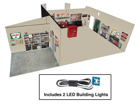 Image for 933-4703 Spaces Vintage Gas Station