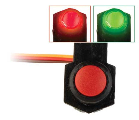 Walthers 942-124 LED Fascia Controller Red Green - Walthers Layout Control System
