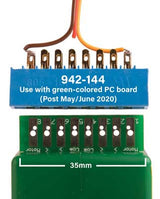 Walthers 942-144 Edge Connector for Tortoise(TM) Switch Machine w/Green PC Board pkg(2) - Walthers Layout Control System