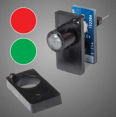 Walthers 942-152 Two Color LED Fascia Indicator - Walthers Layout Control System -- Red - Green  Part#942-152