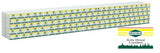 Walthers 949-3163 Wrapped Lumber Load for WalthersMainline 72' Centerbeam Flatcar Irving Lumber (yellow, green) HO Scale