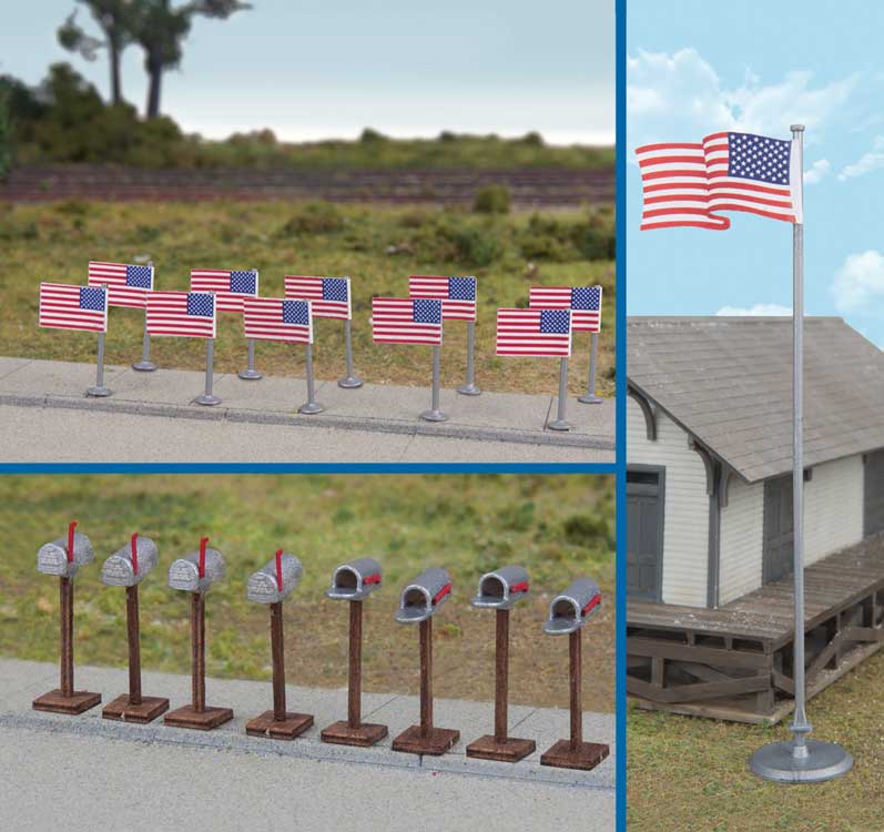 Image for 949-4166 US 50Str Flag/Mailbox 19/