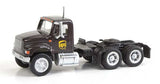 Walthers 949-11185 International 4900 Dual-Axle Semi Tractor Only United Parcel Service (Modern Shield Logo; brown, yellow) - Assembled HO Scale SceneMaster