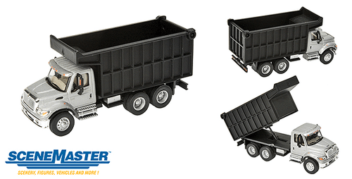 Walthers 949-11677 International 7600 Dual-Axle Coal Truck Silver