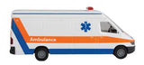 Walthers 949-12201 Service Van Ambulance (white, orange, blue) HO Scale SceneMaster