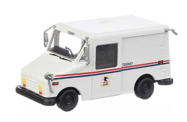 Walthers 949-12251 Long Life Vehicle (LLV) USPS United States Postal Service (Vintage Scheme) Mail Truck HO Scale Scenemaster