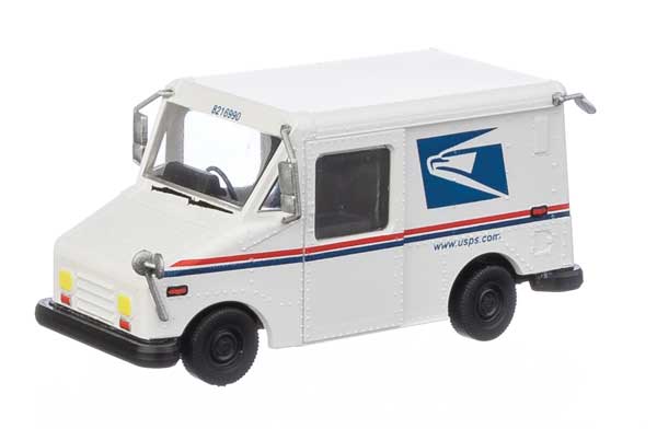 Walthers 949-12253 Long Life Vehicle (LLV) USPS United States Postal Service (1993-Present Scheme) Mail Truck HO Scale Scenemaster