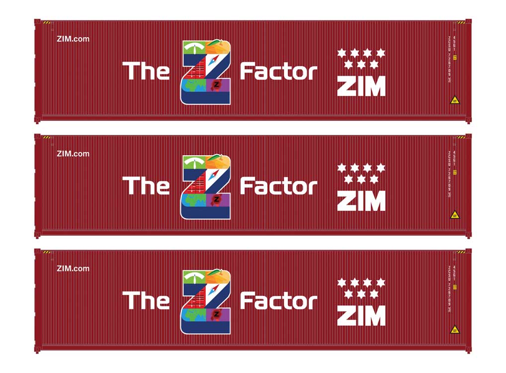 Image for 949-18257 40' Cont 3/ ZIM