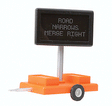 Image for 475-8550501 Mbl Hway Sign Merge Right