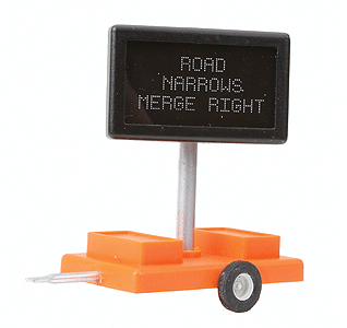 Image for 475-8550501 Mbl Hway Sign Merge Right