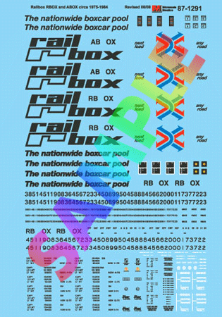 Image for 460-601291 RBOX & ABOX Circa '75-84