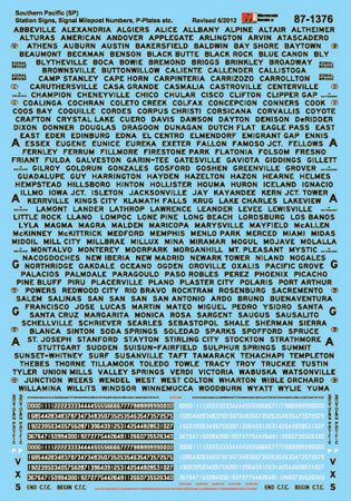 Image for 460-871376 SP Station Signs & Lttrng