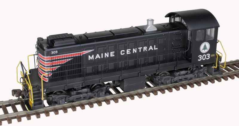 Atlas 10003412 ALCO S2 - MEC Maine Central #303 (black, red, white) - DCC & Sound HO Scale