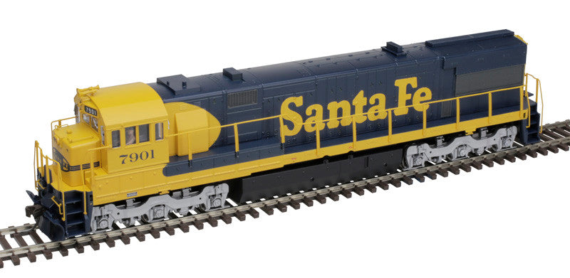 Atlas 10003706 GE U28C ATSF - Santa Fe #7908 (Warbonnet, blue, yellow) Gold  DCC & Sound HO Scale