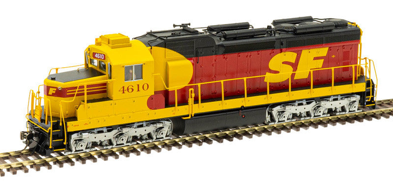 Atlas 10003763 SD-26 Low Nose SF Kodachrome #4610 Gold - DCC & Sound HO Scale