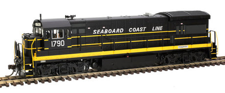 Atlas 10003812 U36B SCL Seaboard Coast Line #1834 (black, yellow) Gold - DCC & Sound HO Scale
