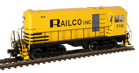 Atlas 10003991 HH600/HH660 Railco #770 (yellow, black) Gold - DCC & Sound HO Scale