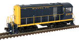 Atlas 10003992 HH600/HH660 Santa Fe #2314 (blue, yellow) Gold - DCC & Sound HO Scale