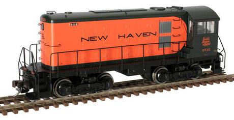 Atlas 10003998 HH600/HH660 NH New Haven #0930 (orange, green, Full Balloon) Gold - DCC & Sound HO Scale