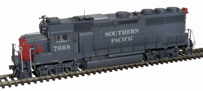 Atlas 10004253 EMD GP40-2 Southern Pacific #7661 (red, gray) DCC & Sound HO Scale