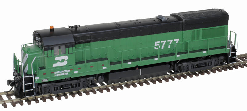 Atlas 10004277 GE U30B BN Burlington Northern #5777 (Cascade Green, black) DCC & Sound HO Scale