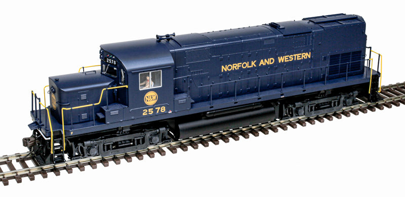 Atlas 10004750 Alco C420 Low Nose - Sound and DCC - Master(R) Gold - Norfolk & Western #2578 (blue, yellow) HO Scale