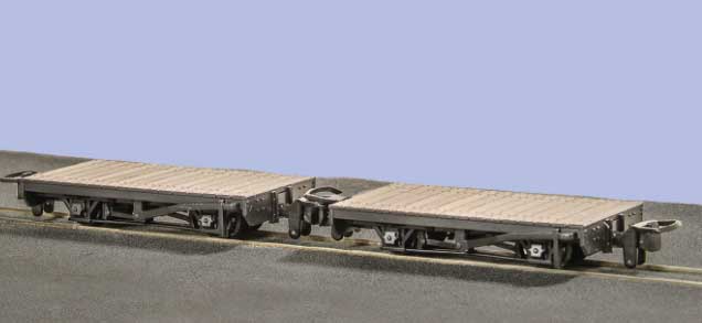 Image for 552-GR300 4 Wheel Wagon Flat OO-9