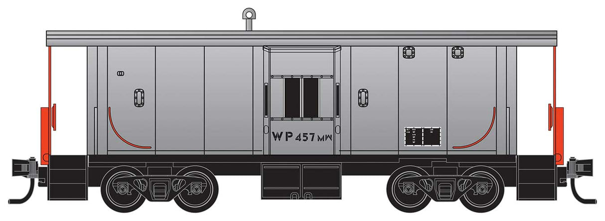 Image for 489-13000300 MOW Caboose WP #457MW