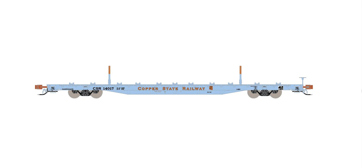 HomeShops HFF-011-001 CSR 14017 - HO-Scale Copper State Railway ScaleTrains BSC Finger Rack Flatcar