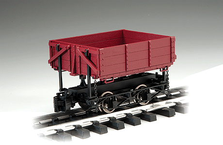Image for 160-92502 4-Whl Sd-Dump Ore Car Brn
