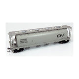 Rapido 127025 NSC 3800cuft Covered Hopper: CN CNLX Canadian National #7354 HO Scale