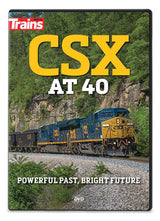 Kalmbach Publishing Co  15134 CSX at 40 DVD -- 60 Minutes