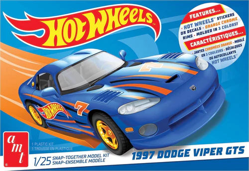 AMT 1349 1997 Dodge Viper GTS 1/25 Scale Model Kit